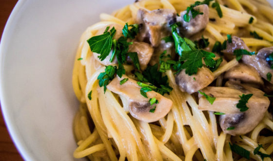 Italian Mushroom Pasta