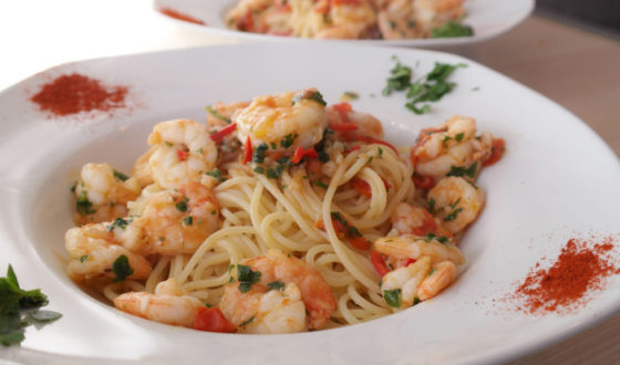 Spaghetti Shrimp Summer Promo